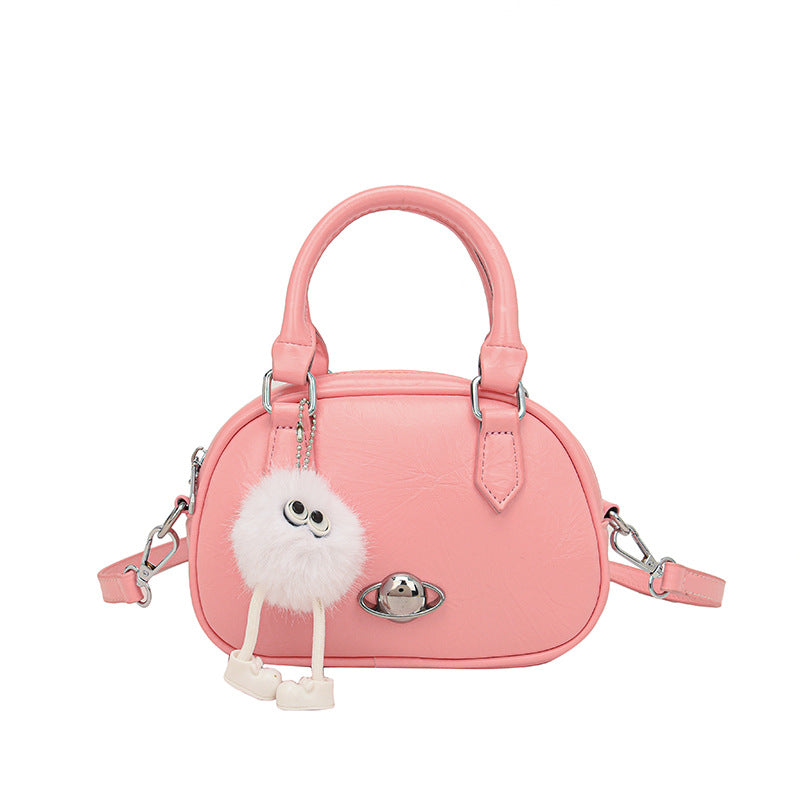 Dopamine Bag Free shipping Tattoo High-end foreign style bowling niche handbag new messenger small bag women's dopamine high-end shoulder bag wholesale