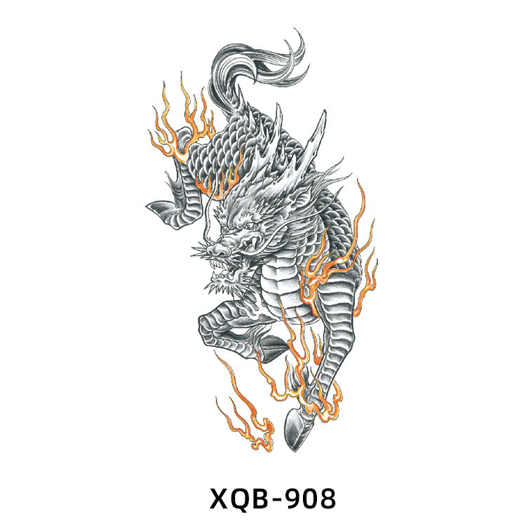 Free shipping Tattoo Small Full Arm Tattoo Sticker Waterproof Sweatproof Half Sleeve Men's and Women's European and American Color Black and White Flower Tattoo Water Transfer Stickers Wholesale