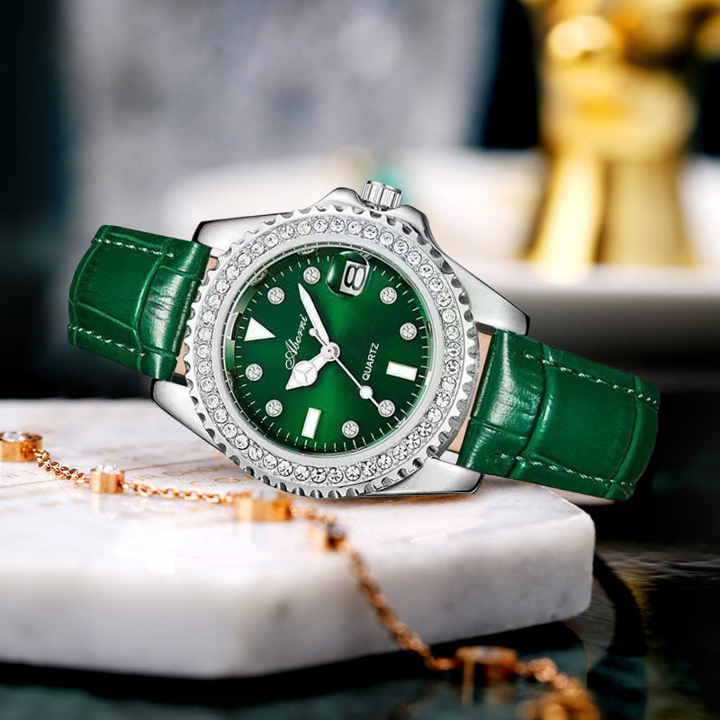 Fashion women's watchForeign Trade New Quartz Watch Women's Exquisite Watch Girls Niche Belt Fashion Waterproof Luminous Women's Watch
