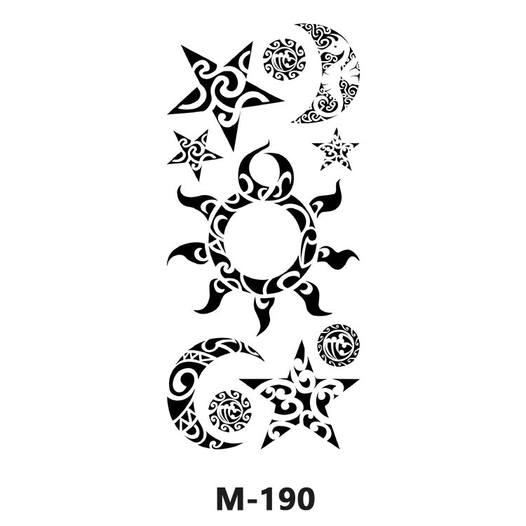 Free shipping Tattoo Wholesale New Tattoo Sticker Long Lasting Waterproof Stickers English Alphabet Letters Flowering and Fruiting Color Arm Half Sleeve Simulation Tattoo Sticker