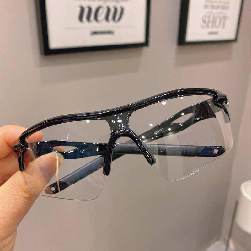Women's fashion glasses 太阳镜男士骑车眼镜个性防爆运动户外自行车眼镜防紫外线墨镜