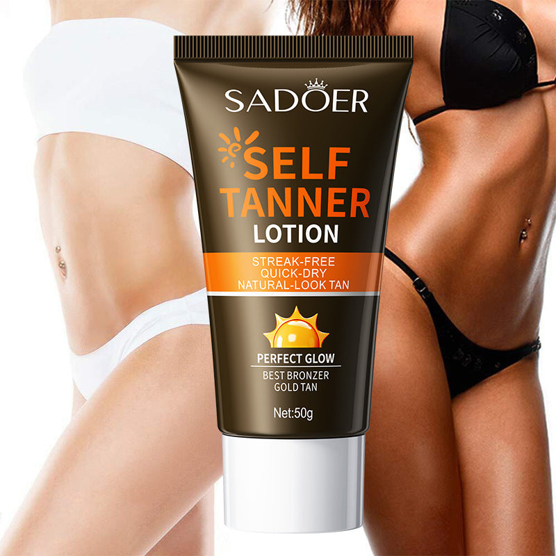 SADOER美黑霜 保湿补水古铜色美黑乳身体乳