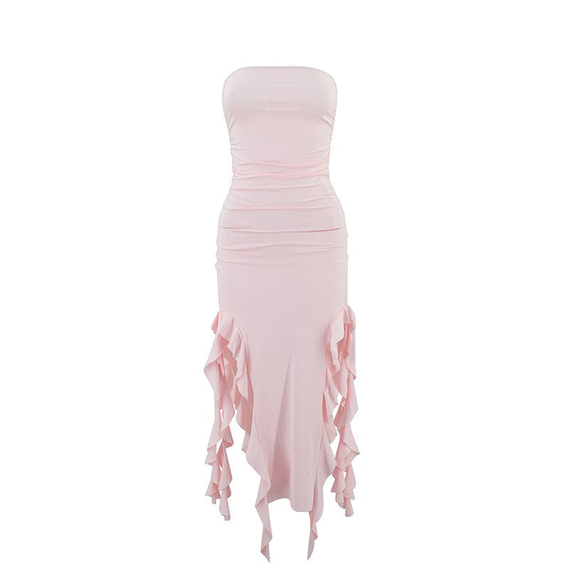 Free shipping  shoulder jellyfish lace dress sexy babes ur women's clothing
