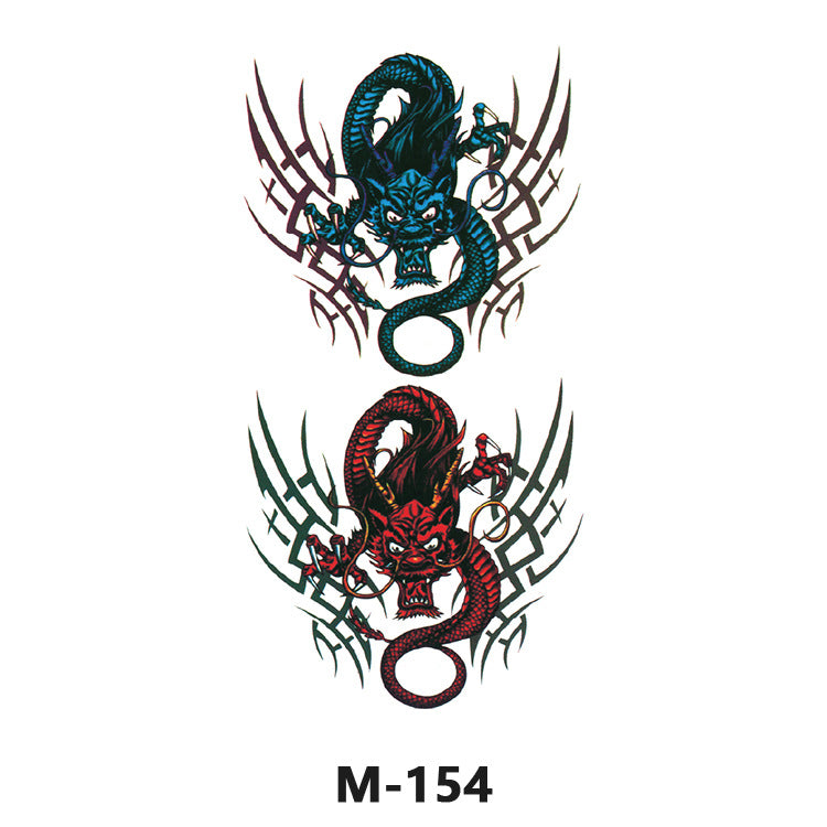 Free shipping Tattoo Sticker Tattoo Tattoo Sticker Simulation English Tattoo Sticker Paper Flower Colorized Butterfly Water Transfer Sticker Sweatproof and Waterproof Wholesale