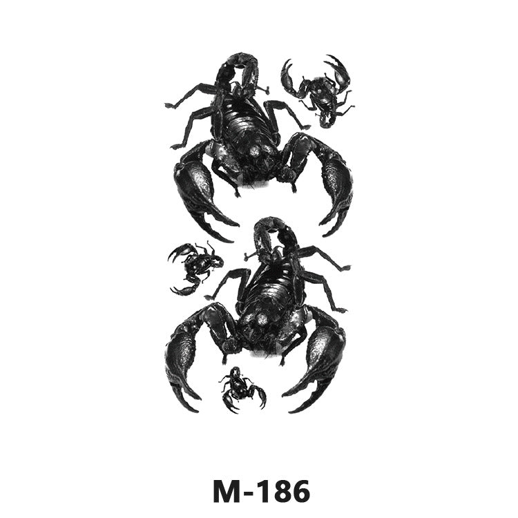 Free shipping Tattoo Wholesale New Tattoo Sticker Long Lasting Waterproof Stickers English Alphabet Letters Flowering and Fruiting Color Arm Half Sleeve Simulation Tattoo Sticker