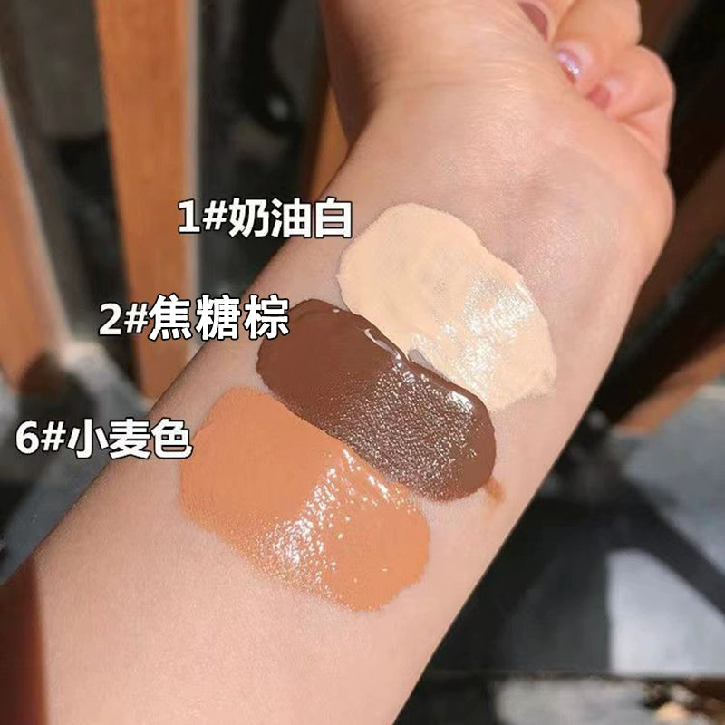 DEROL粉底调和液调色修正液小麦色调深浅白色美黑黄黑皮提亮调节