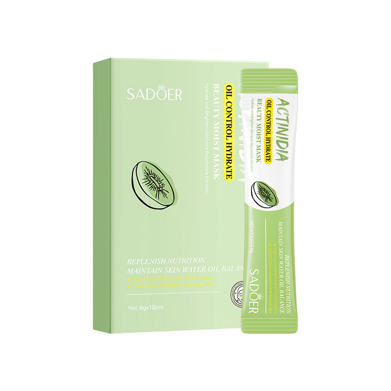 SADOER猕猴桃控油面膜补水嫩肤涂抹面膜护肤品