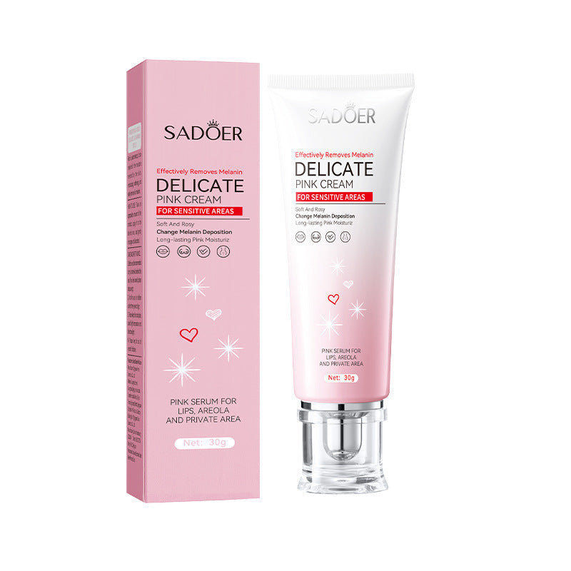 SADOER娇润粉嫩霜唇部乳晕嫩红凝胶护理精华液