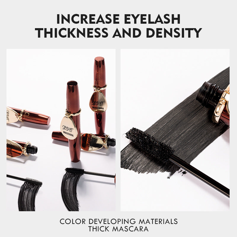 24 hours Ultra Long Lasting Mascara Waterproof Slim Long Thick Curling 4D Mascara