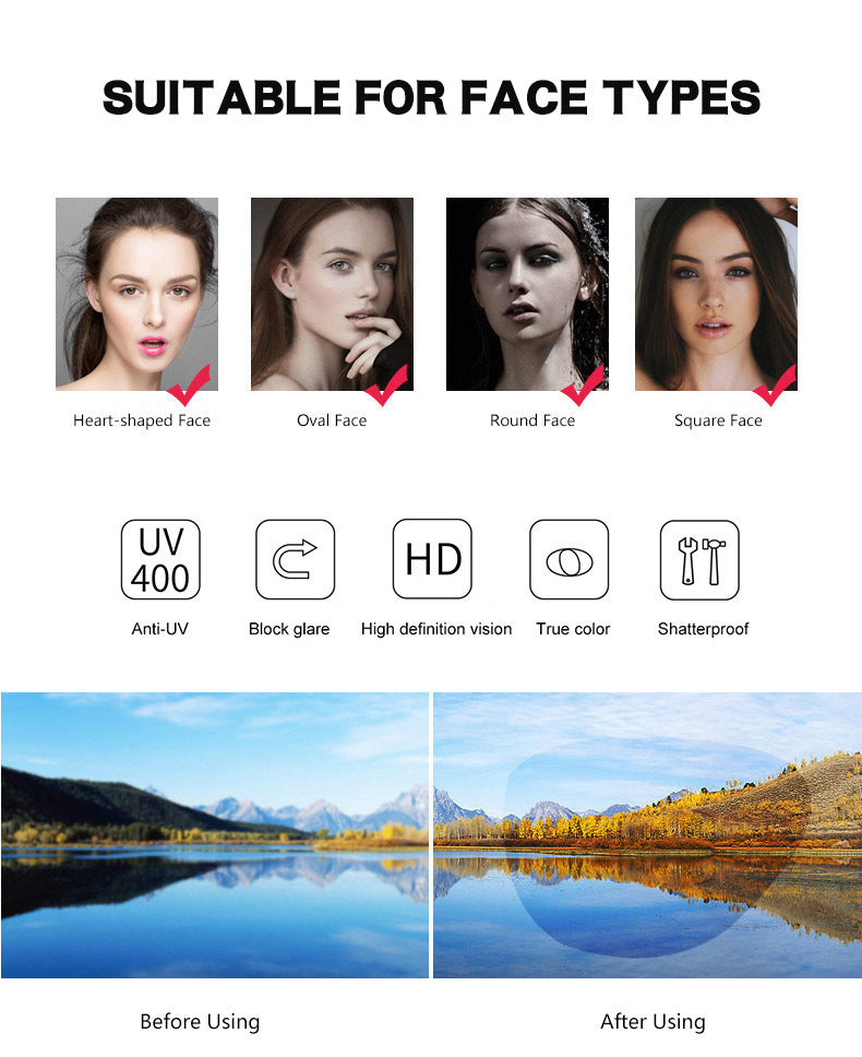 Women's fashion glasses 五角星Y2K飞行员凹造型墨镜2023新款ins太阳镜网红同款太阳眼镜女