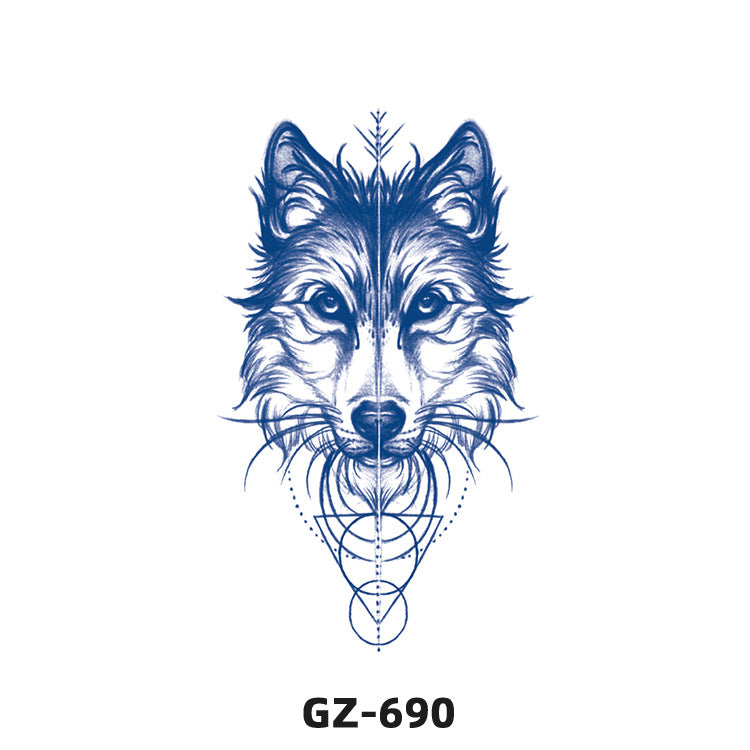 Free shipping Tattoo Herbal Tattoo Sticker Female Semi-Permanent Waterproof and Durable Grass and Wood Internet Celebrity Juice Non-Reflective Simulation Tattoo Sticker Male Advanced