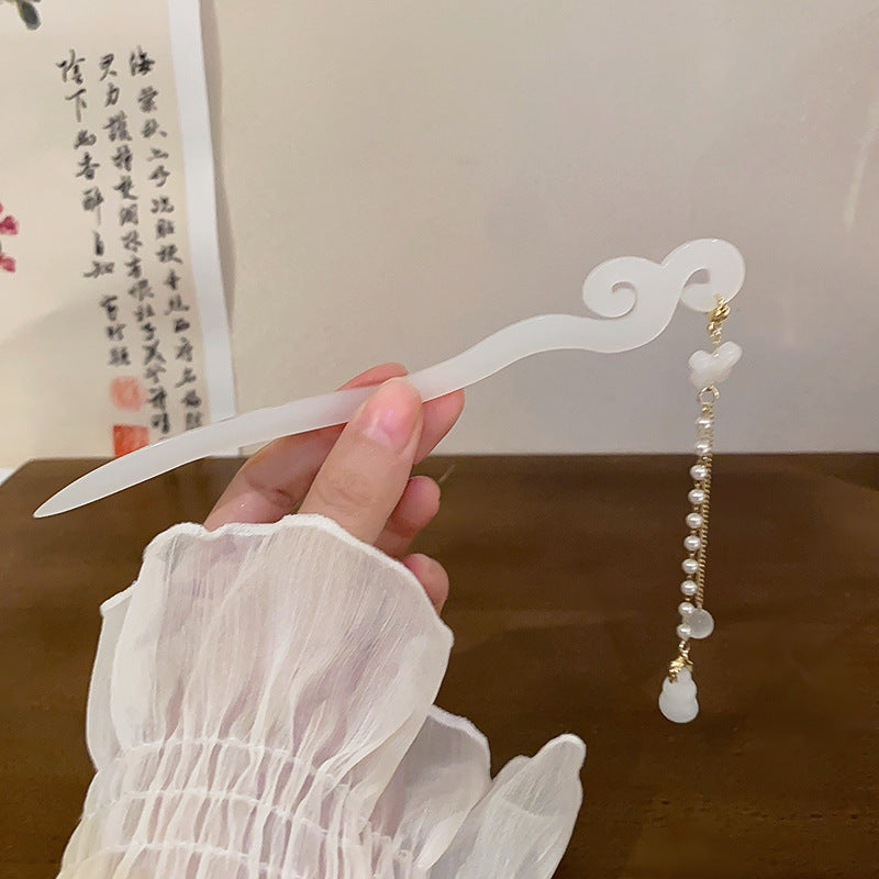 头饰发簪国潮新款发簪小众设计感盘发发钗新中式旗袍汉服簪子气质发饰批发