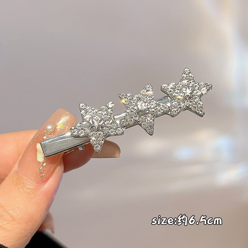 头饰发夹多巴胺甜酷风少女发夹y2k小众辣妹鸭嘴夹甜美高级感气质发饰批发