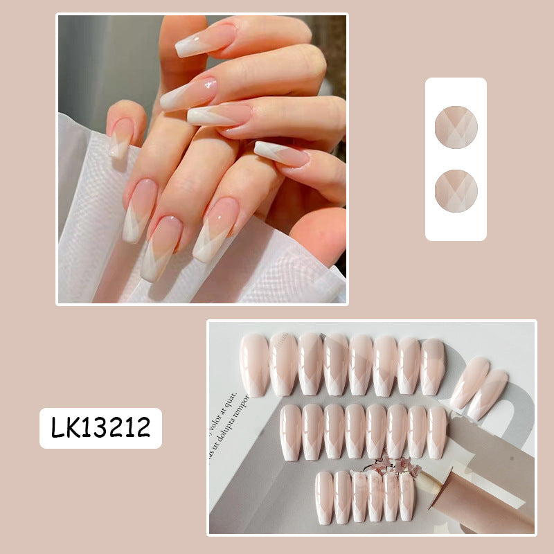 腮红晕染穿戴甲果冻美甲片指甲贴片美甲贴片假指甲片穿戴美甲成品