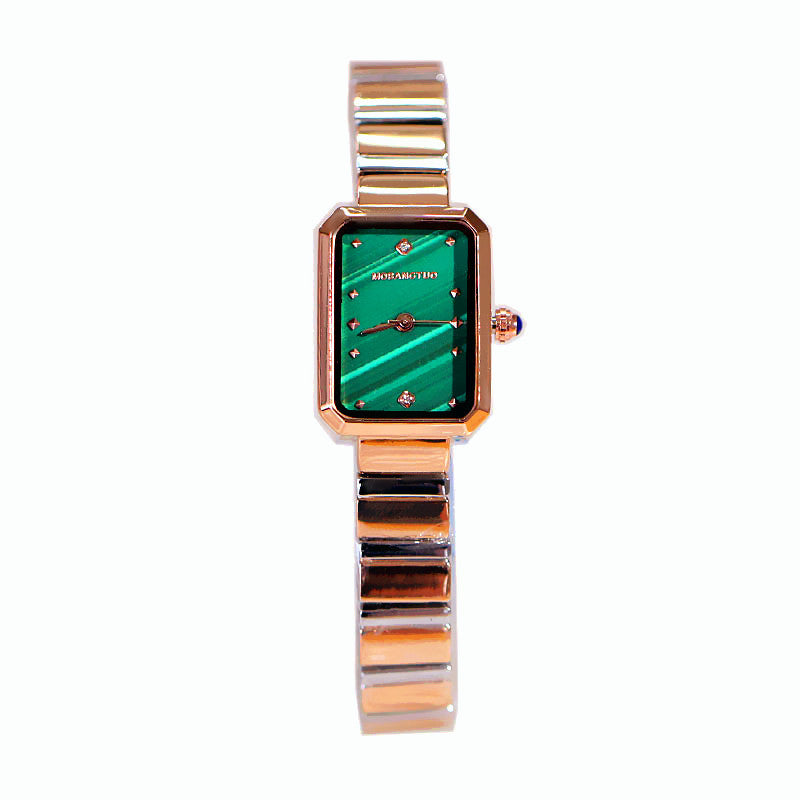 Fashion women's watchManufacturers Supply Fashion Watch Fashion New Ladies Watch Pointer Small Rectangular Steel Belt Quartz Waterproof Watch
