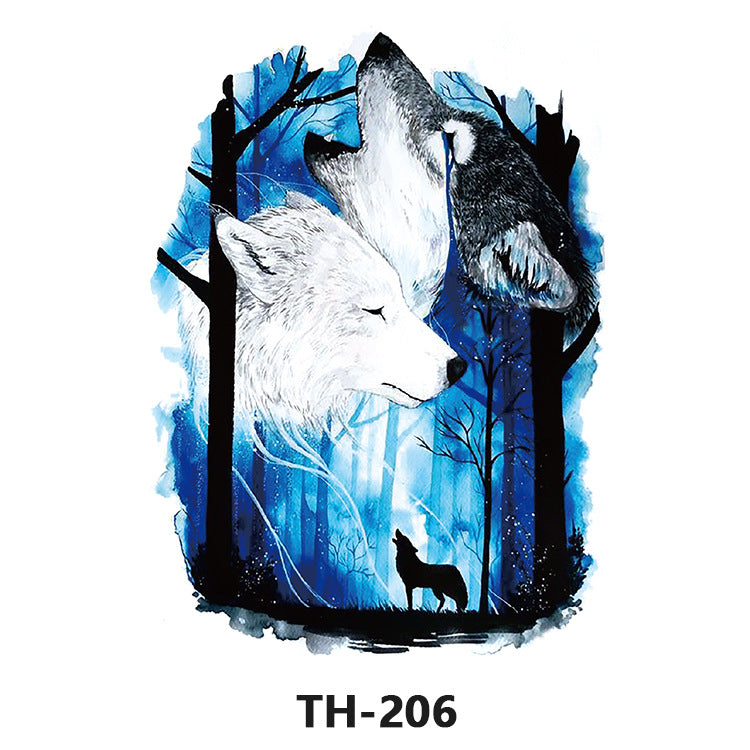 Free shipping Tattoo Factory Sticker Tattoo Tattoo Sticker Simulation Tattoo Sticker Paper Flower Color Water Transfer Stickers Sweatproof and Waterproof Direct Wholesale