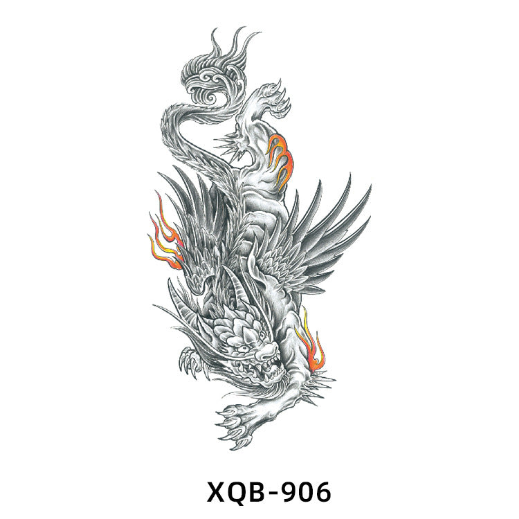 Free shipping Tattoo Small Full Arm Tattoo Sticker Waterproof Sweatproof Half Sleeve Men's and Women's European and American Color Black and White Flower Tattoo Water Transfer Stickers Wholesale