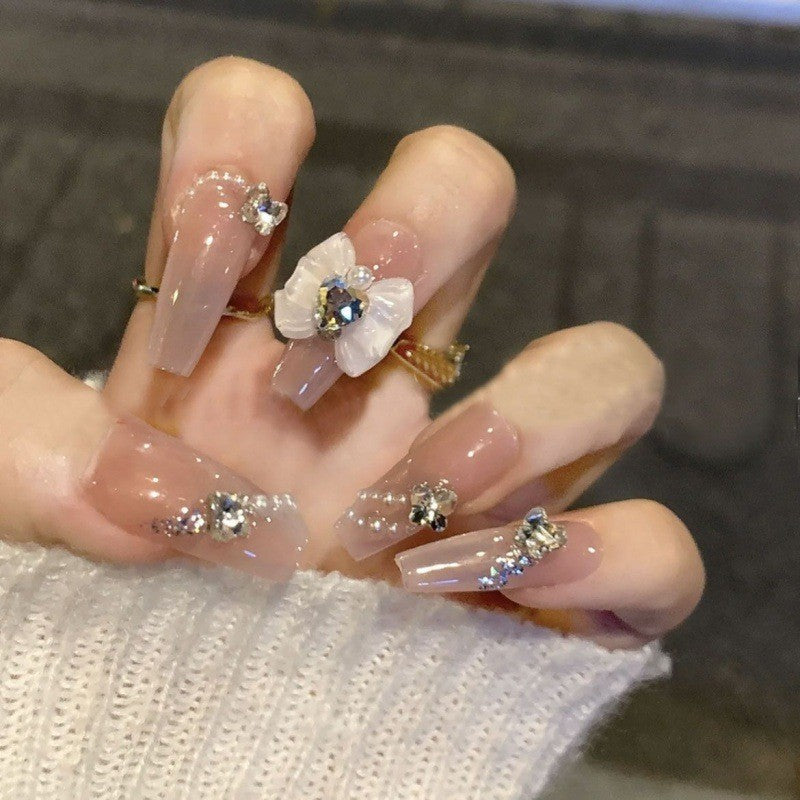 Hand-made phototherapy Wear Nail Highpie Sweetheart Wear Nail reusable nail patch