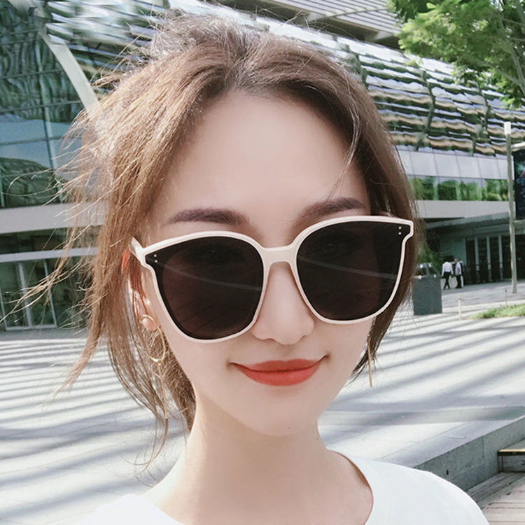 Women's fashion glasses gm墨镜女新款时尚男GM潮流百搭ins风防紫外线偏光太阳眼镜批发