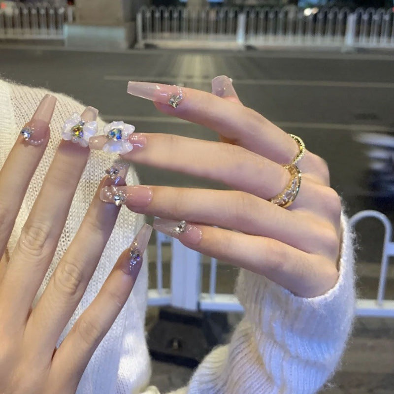 Hand-made phototherapy Wear Nail Highpie Sweetheart Wear Nail reusable nail patch