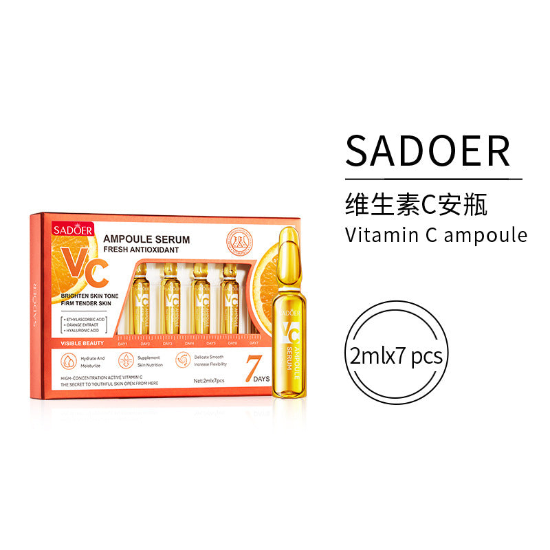 精华液 SADOER玻尿酸安瓶精华液 补水温和嫩肤面部护理