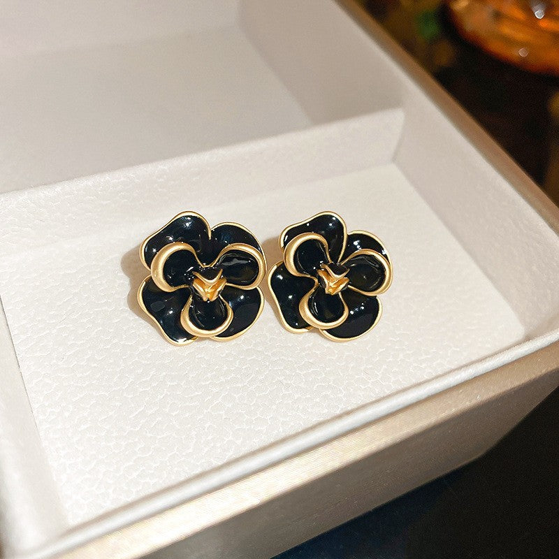 李李同款耳环耳饰繁花繁华辛芷蕾辛止蕾电视剧马伊利玲子饰品批发