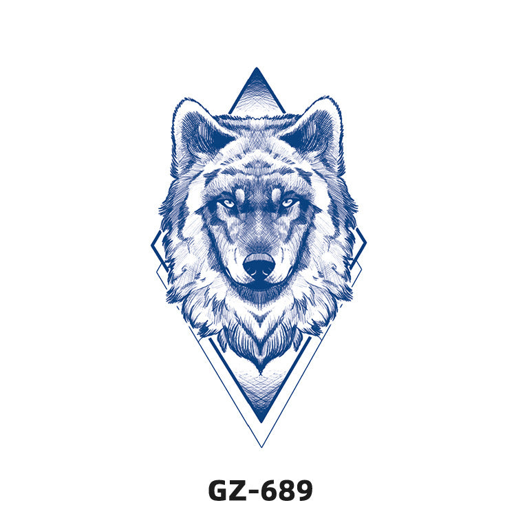 Free shipping Tattoo Herbal Tattoo Sticker Female Semi-Permanent Waterproof and Durable Grass and Wood Internet Celebrity Juice Non-Reflective Simulation Tattoo Sticker Male Advanced