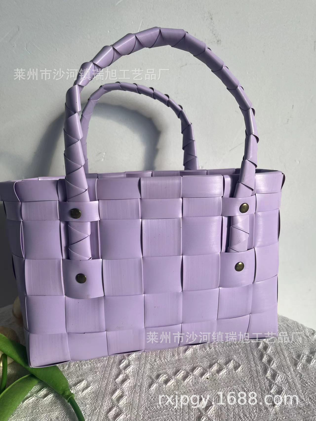 Dopamine Bag Free shipping Tattoo New Fashion Dopamine Handbag Woven Bag Tote Bag Gift Bag Women's Bag