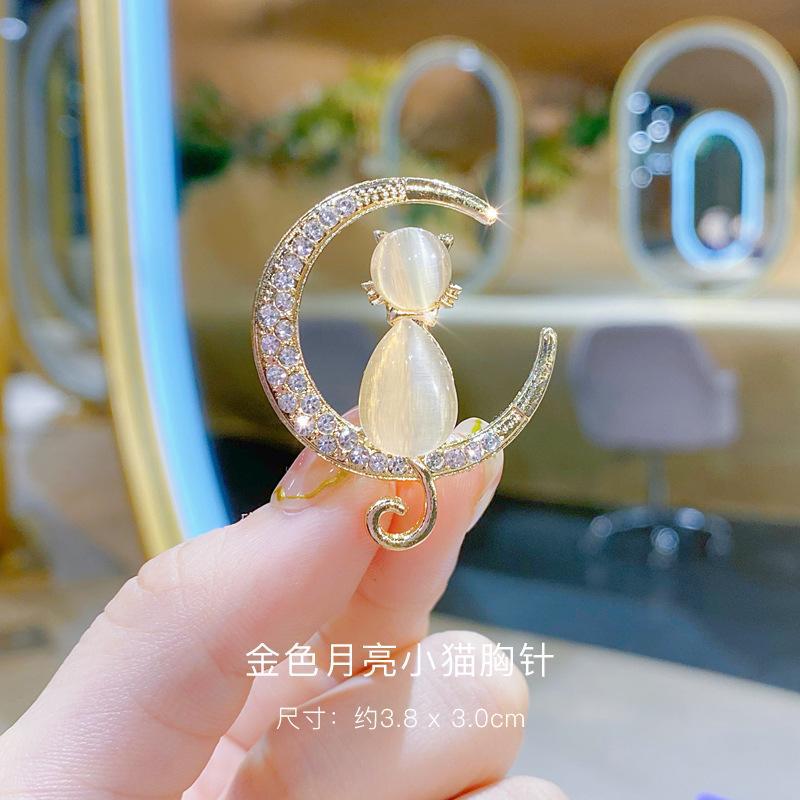 配饰胸针韩国新款时尚高档胸针女水钻丝巾扣防走光扣水晶胸花别针珍珠饰品