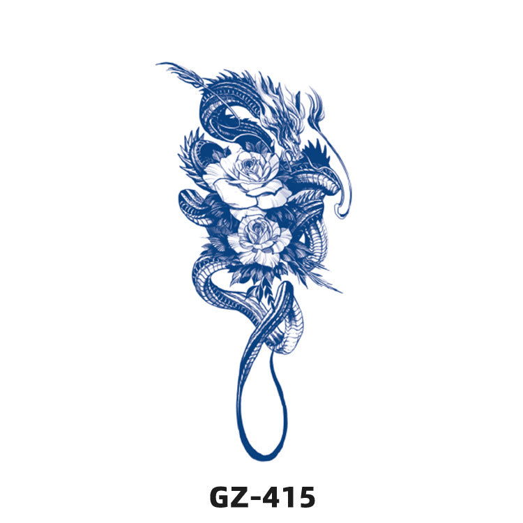 Free shipping Tattoo Juice Tattoo Sticker Herb Semi-Permanent Tattoo Sticker Tattoo Sticker Paper Waterproof Sweat-Proof Lasting in Stock Wholesale