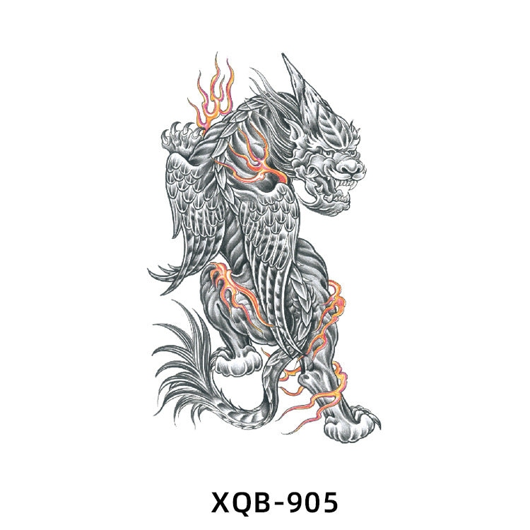Free shipping Tattoo Small Full Arm Tattoo Sticker Waterproof Sweatproof Half Sleeve Men's and Women's European and American Color Black and White Flower Tattoo Water Transfer Stickers Wholesale