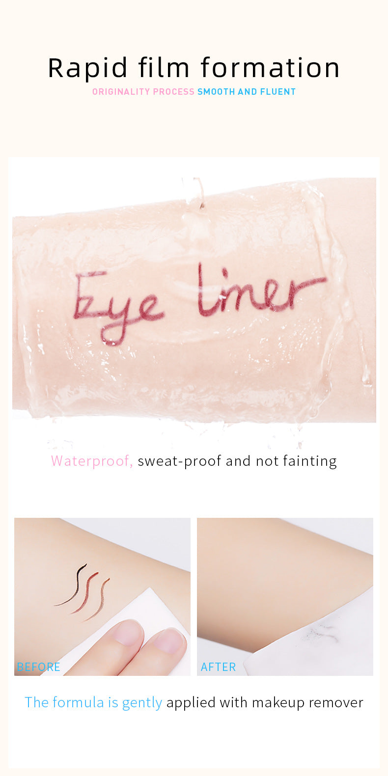 Color Liquid Eyeliner Amazon Makeup Waterproof Quick Dry Ultra Thin 12 color Eyeliner