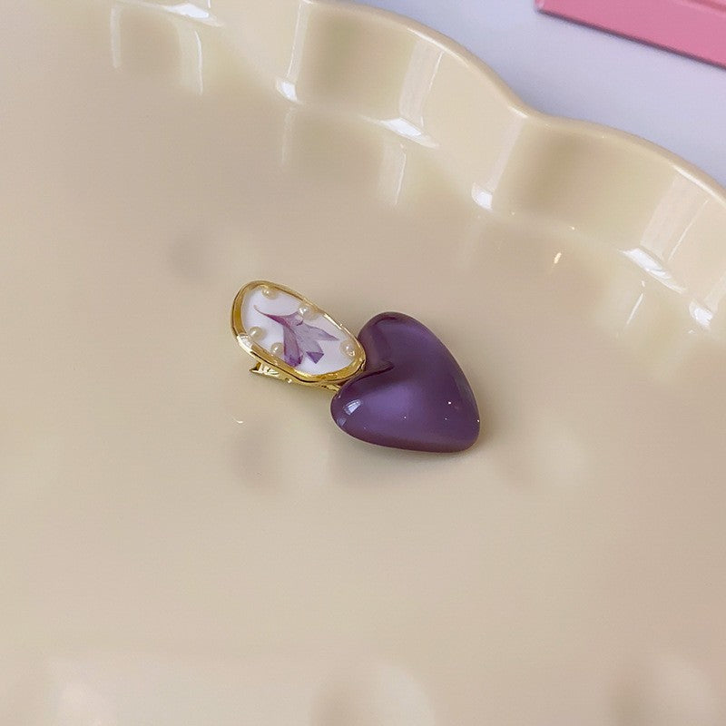 头饰发夹多巴胺甜酷风少女发夹y2k小众辣妹鸭嘴夹甜美高级感气质发饰批发