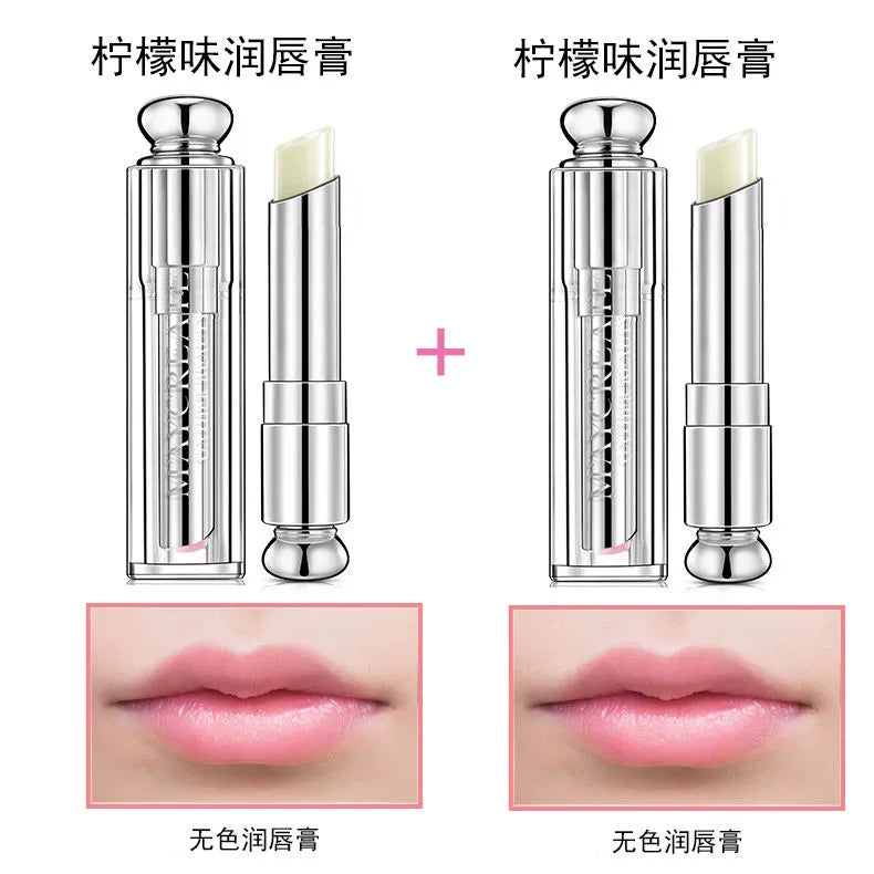 秋冬防裂口红唇彩持久滋润保湿防水自然立体不掉色变色润唇膏