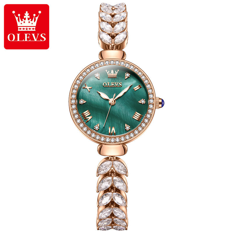 Women's fashion watch  Ocean dream Light luxury bracelet quartz watch niche senior women's watch