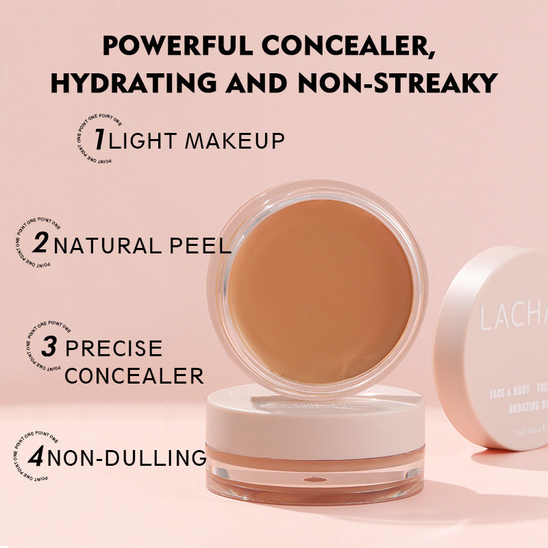 Strong Concealer for Acne Marks and Dark Circles Permanent Non-Sticking Powder Concealer Tray 15 color Concealer Foundation