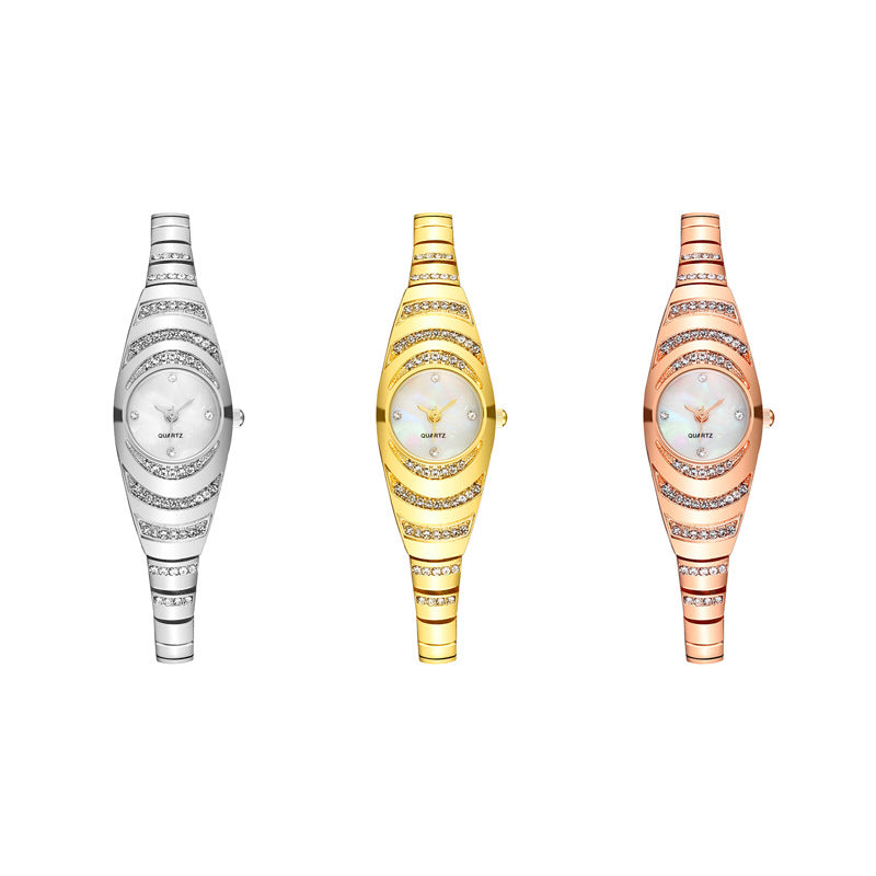 Fashion women's watchForeign Trade Popular Style Cross-Border Fashion Women's Watch Women's Watch Bracelet Watch Quartz Watch Factory in Stock Wholesale One Piece Dropshipping