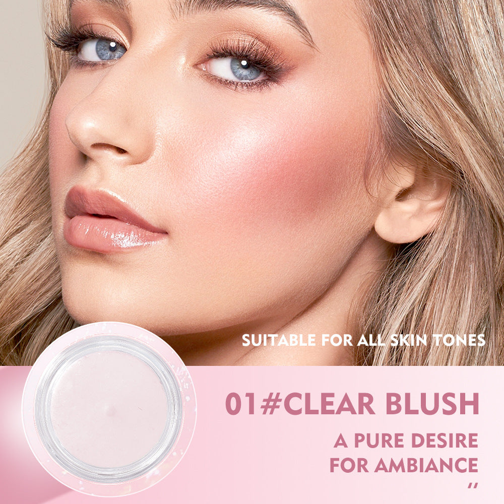 Warm Change Blush Clear Color Changing Gel Highlighter Blush Cream Natural Nude Blush