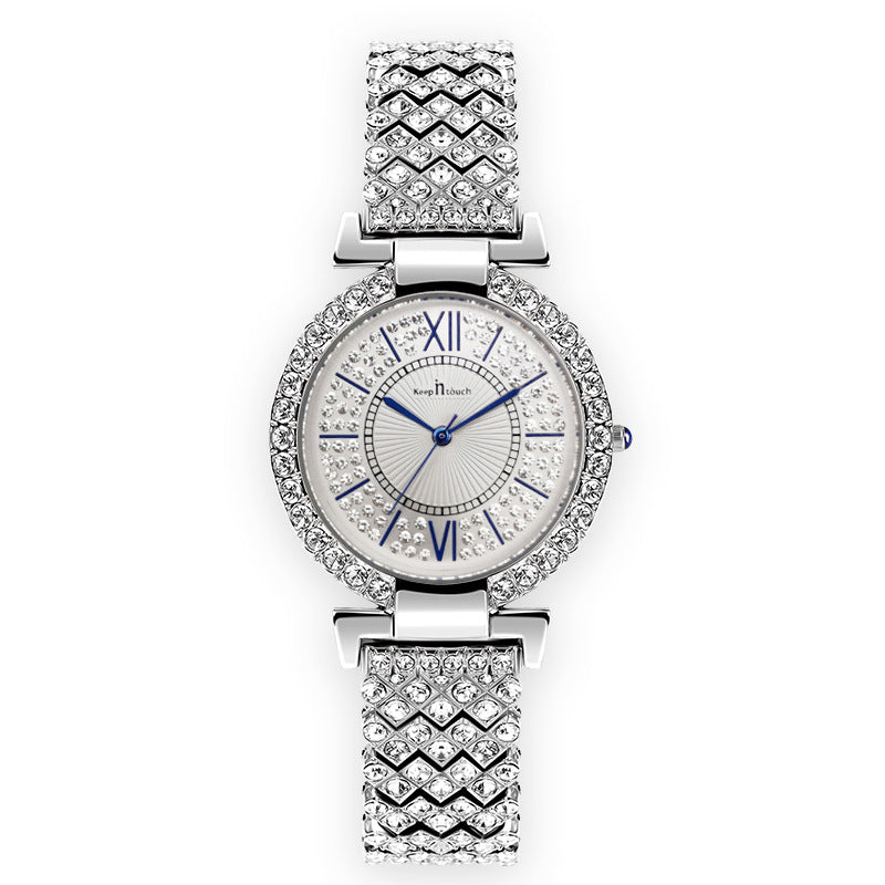 Fashion women's watchOne Piece Dropshipping New Diamond Waterproof Women's Watch Luxury Business TikTok Kuaishou in Stock Hot Sale Watch Women's Watch