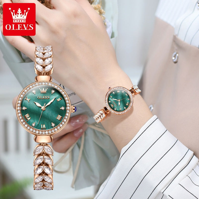 Women's fashion watch  Ocean dream Light luxury bracelet quartz watch niche senior women's watch