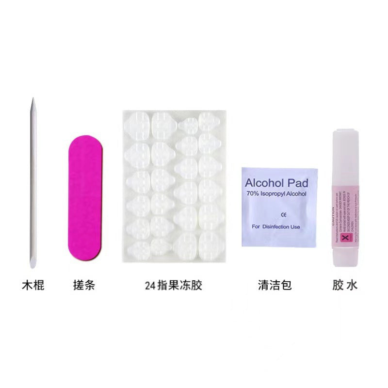Hand-Made Nail Mid-Length Heavy Industry Stick-on Crystals Camellia Advanced Sense 2023 New Detachable Finished Nail Art