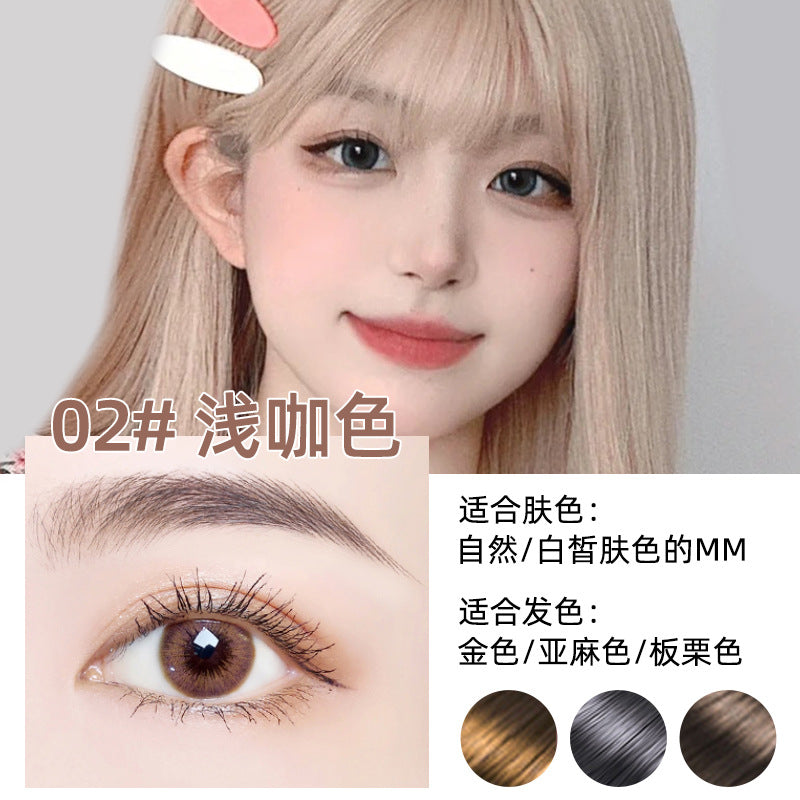 MK小金条双头眉笔防水超细三角头极细防水汗持久不脱色不晕染自然蜜束