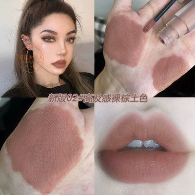 Bingo源于自然的彩妆 欧美风奶咖吃土色奶茶裸色哑光雾面口红唇釉