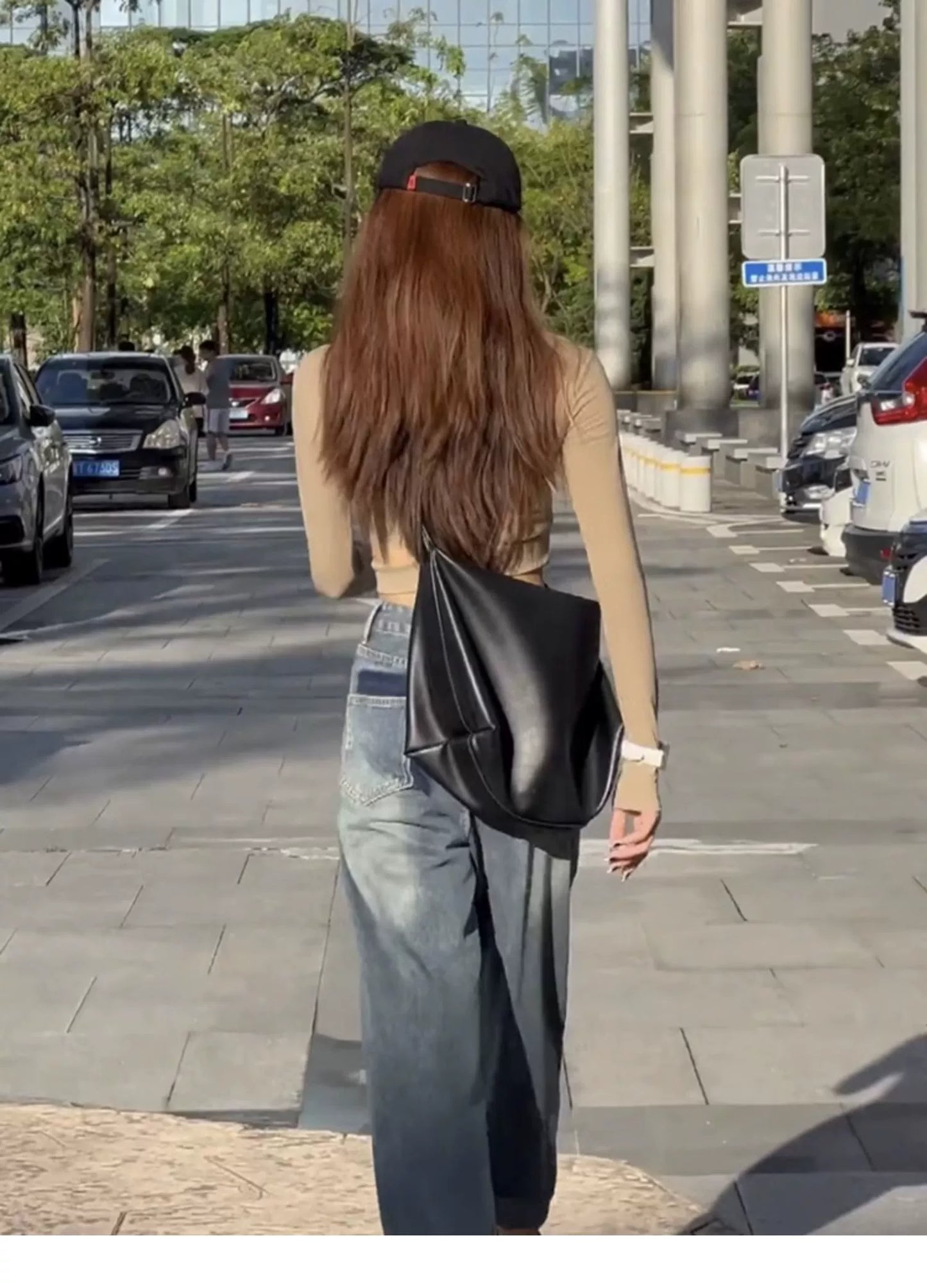 Free Fast shipping !! Street Fashion Cool girl Large Capacity Premium Niche Tote Bag  Versatile Dopamine Bag