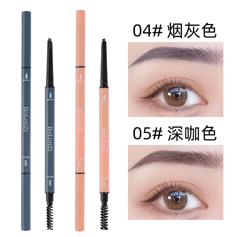双头极细防水眉笔根根分明女持久防水防汗不脱色女初学者非常自然