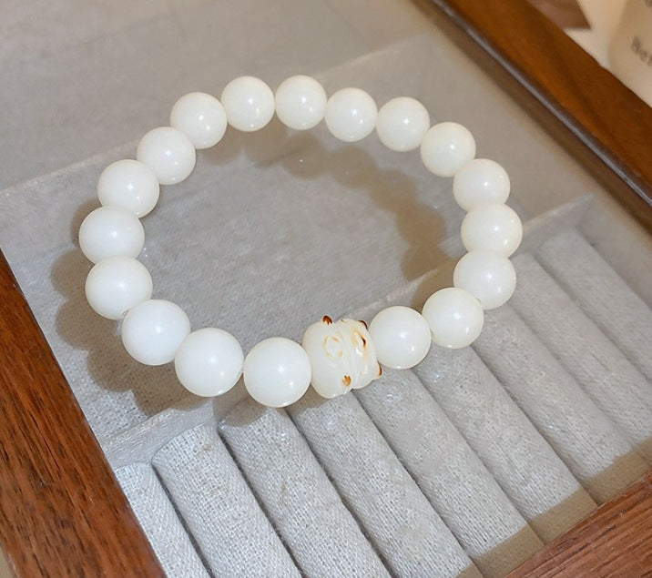 珠宝首饰多巴胺彩色陶瓷海星手链小众ins设计感手串闺蜜百搭diy手饰女批发