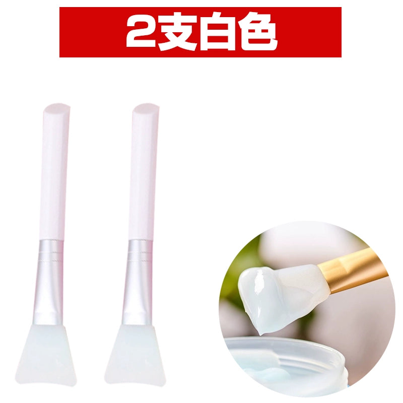 面膜刷硅胶刷头柔软涂面膜刷子易清洗涂抹式泥膜专用刷彩妆化妆刷