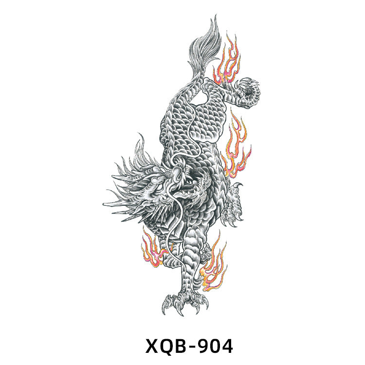 Free shipping Tattoo Small Full Arm Tattoo Sticker Waterproof Sweatproof Half Sleeve Men's and Women's European and American Color Black and White Flower Tattoo Water Transfer Stickers Wholesale