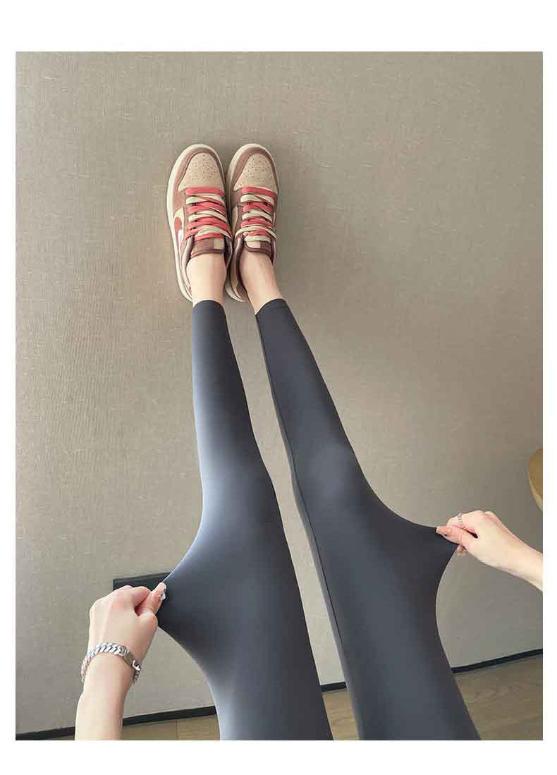 The fifth generation Fashion women's wear Cross Waist Shark Pants   Skinny Yoga Pants High Waist Shaping Yoga Weight Loss Pants Outerwear Leggings