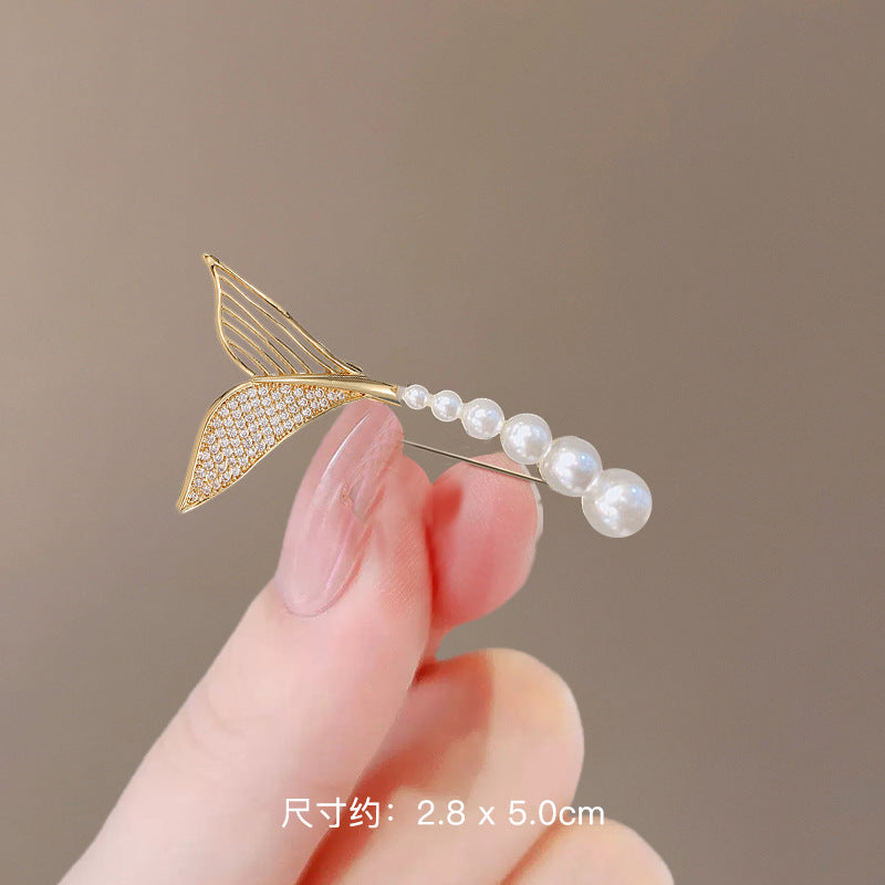 配饰胸针时尚胸花跨境胸针高档女防走光蝴蝶胸针高级感小众新款胸花